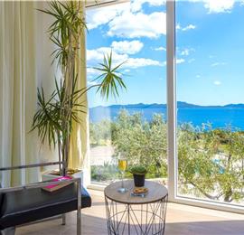Luxury 5 Bedroom Beachfront Villa near Dubrovnik, Sleeps 11-12